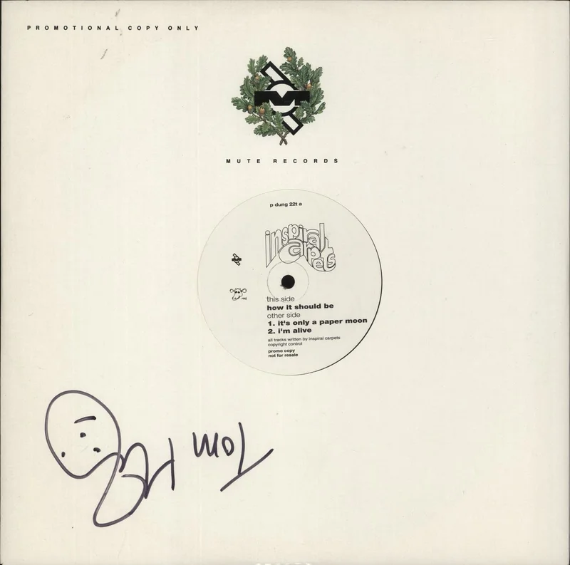 Inspiral Carpets How It Should Be UK Promo 12" vinyl