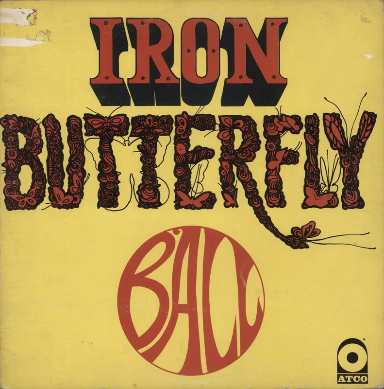 Iron Butterfly Ball - 1st - VG UK Vinyl LP