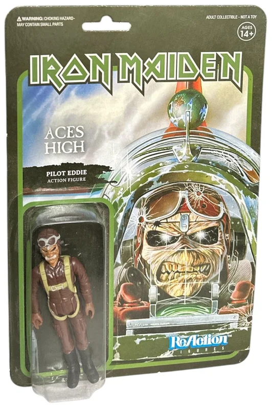 Iron Maiden Aces High - Pilot Eddie US Toy