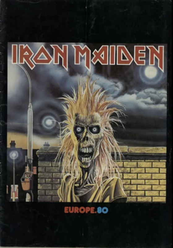 Iron Maiden Europe 80 - EX UK Tour programme