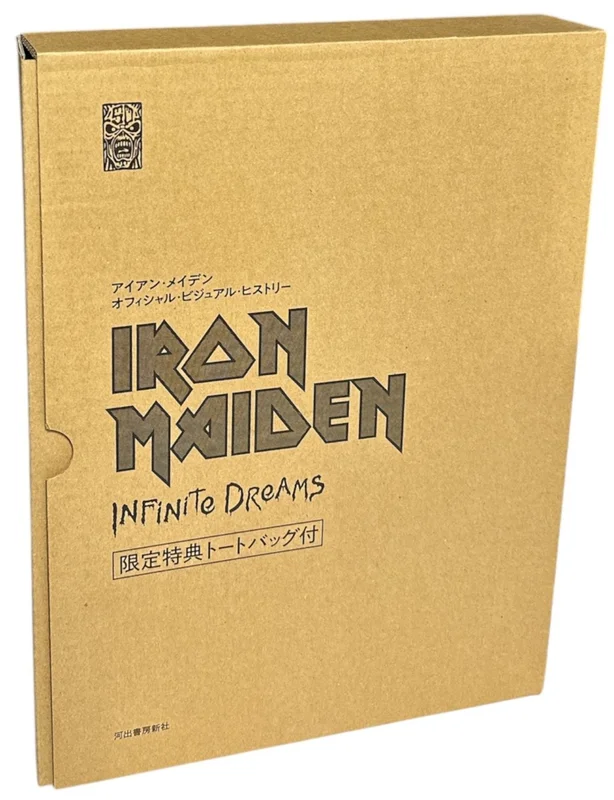 Iron Maiden Infinite Dreams: The Official Visual History + Tote Bag Japanese Book