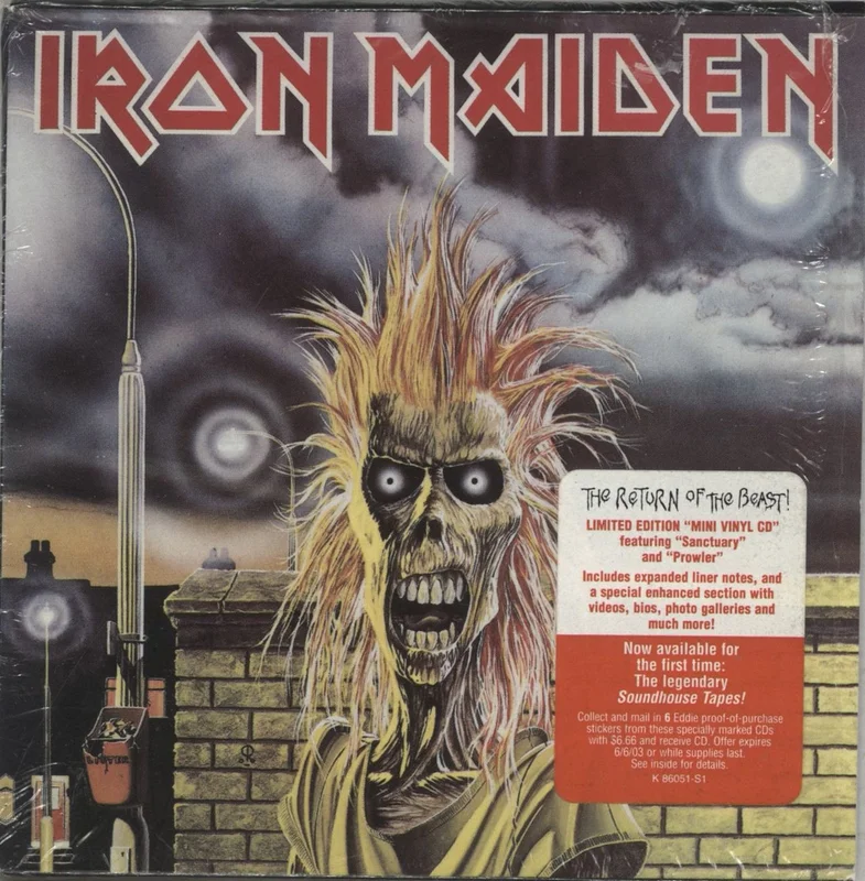 Iron Maiden Iron Maiden US CD album