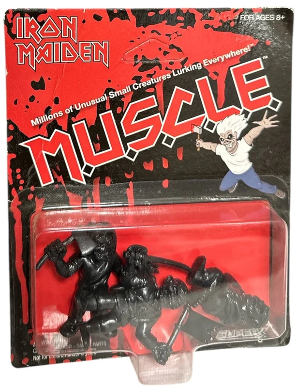 Iron Maiden M.U.S.C.L.E. Iron Maiden Figures - Black US Toy