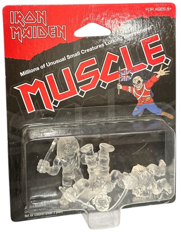 Iron Maiden M.U.S.C.L.E. Iron Maiden Figures - Clear US Toy