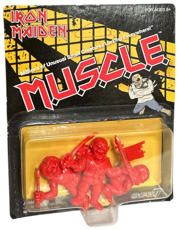 Iron Maiden M.U.S.C.L.E. Iron Maiden Figures - Red US Toy