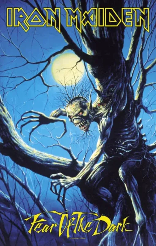IRON MAIDEN: official FEAR OF THE DARK large flag / textile poster