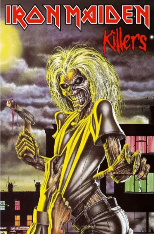 IRON MAIDEN: official KILLERS large flag / textile poster