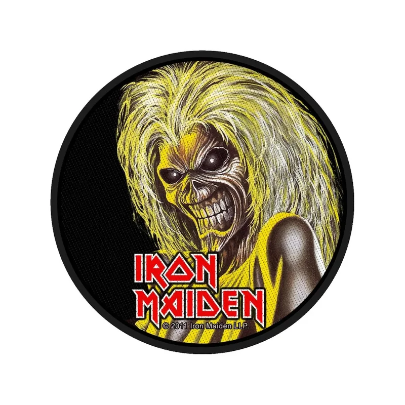 IRON MAIDEN: official KILLERS patch (round)