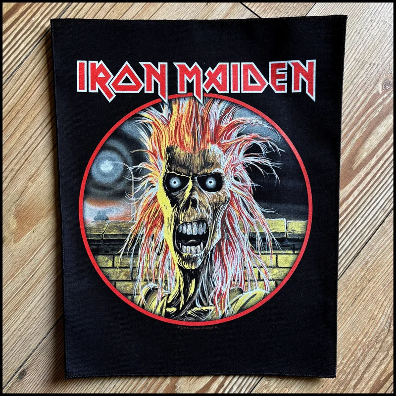 IRON MAIDEN: official large back patch