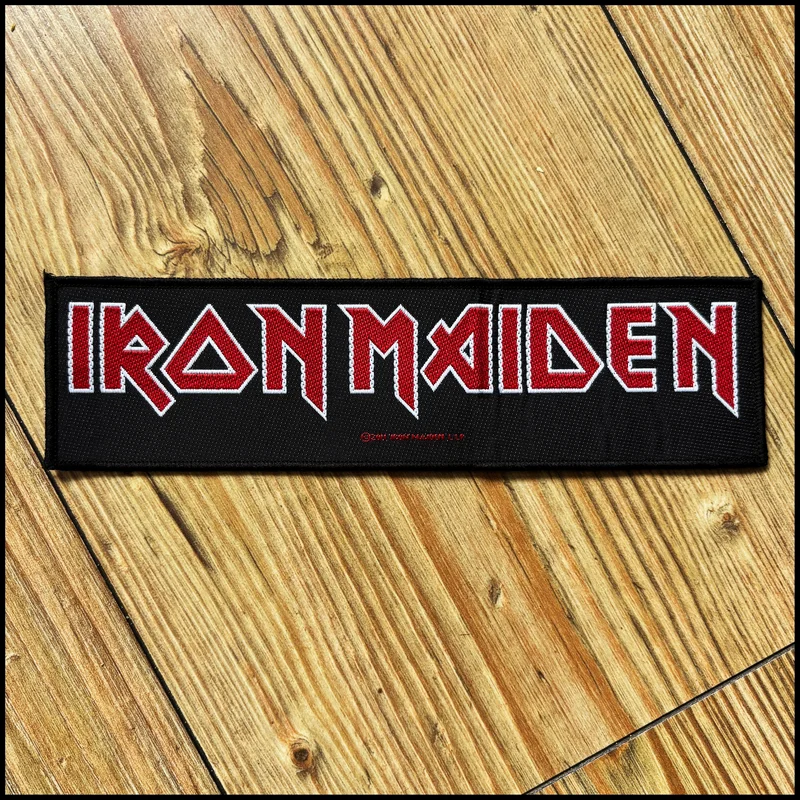 IRON MAIDEN: official LOGO patch