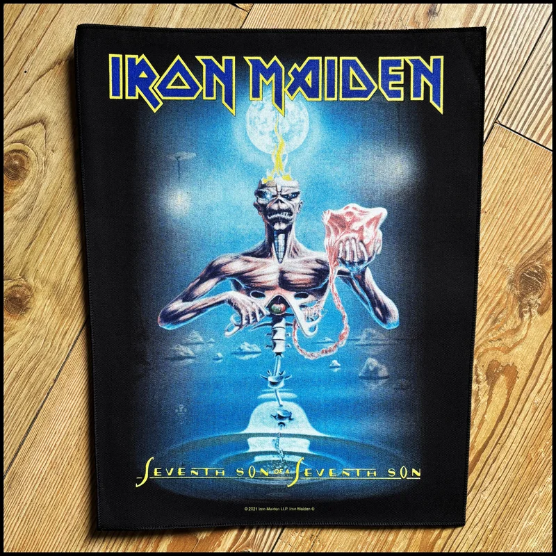 IRON MAIDEN: official SEVENTH SON OF A SEVENTH SON large back patch