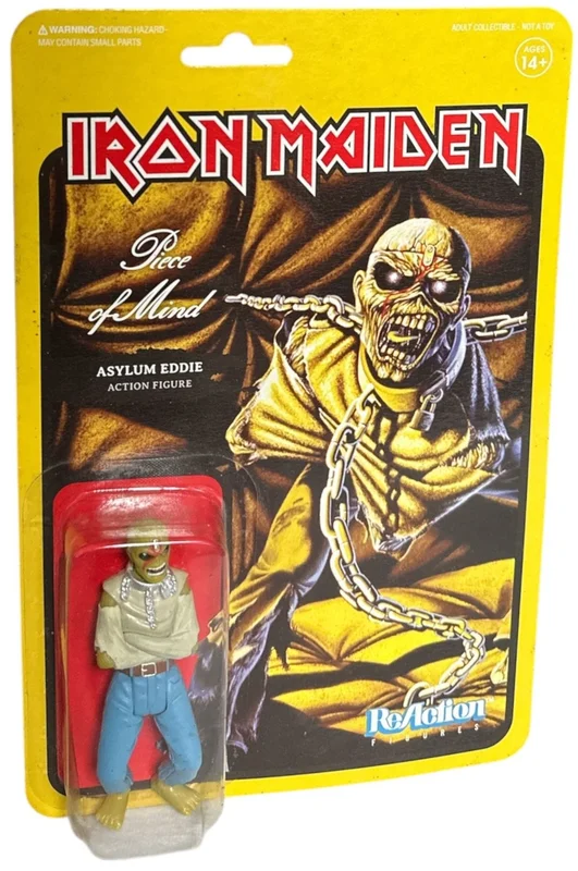 Iron Maiden Piece Of Mind - Asylum Eddie US Toy