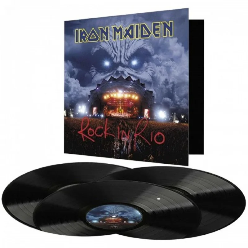 Iron Maiden Rock In Rio - 180gram Vinyl - Sealed UK 3-LP vinyl set