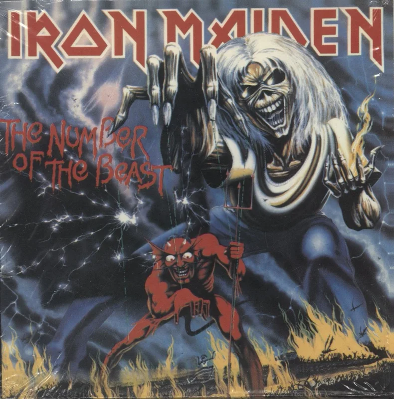 Iron Maiden The Number Of The Beast US CD album