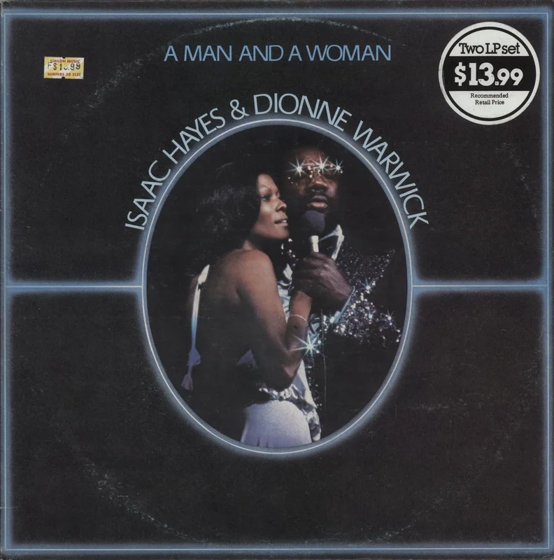 Isaac Hayes A Man And A Woman Australian 2-LP vinyl set