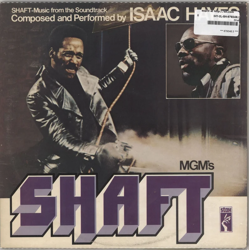 Isaac Hayes Shaft UK 2-LP vinyl set