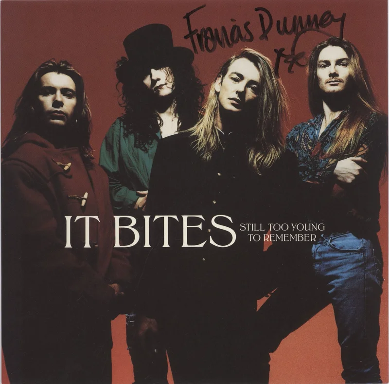 It Bites Still Too Young To Remember - Autographed Sleeve UK Memorabilia