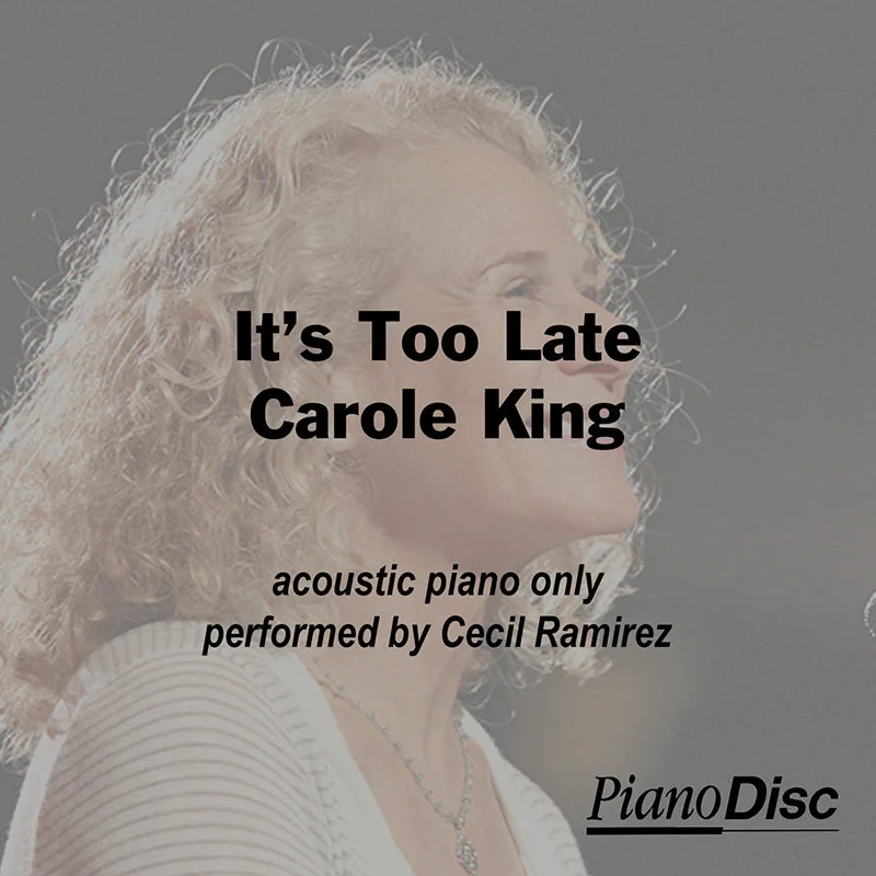It's Too Late - Carole King