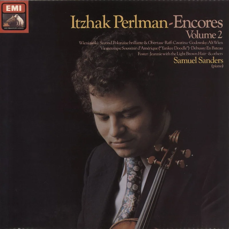 Itzhak Perlman Encores Volume 2 UK Vinyl LP