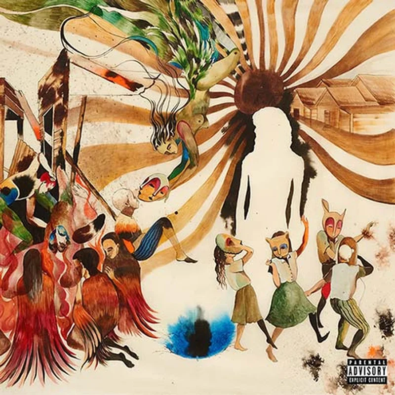 J.I.D God Does Like Ugly (2xLP, Translucent tan vinyl)