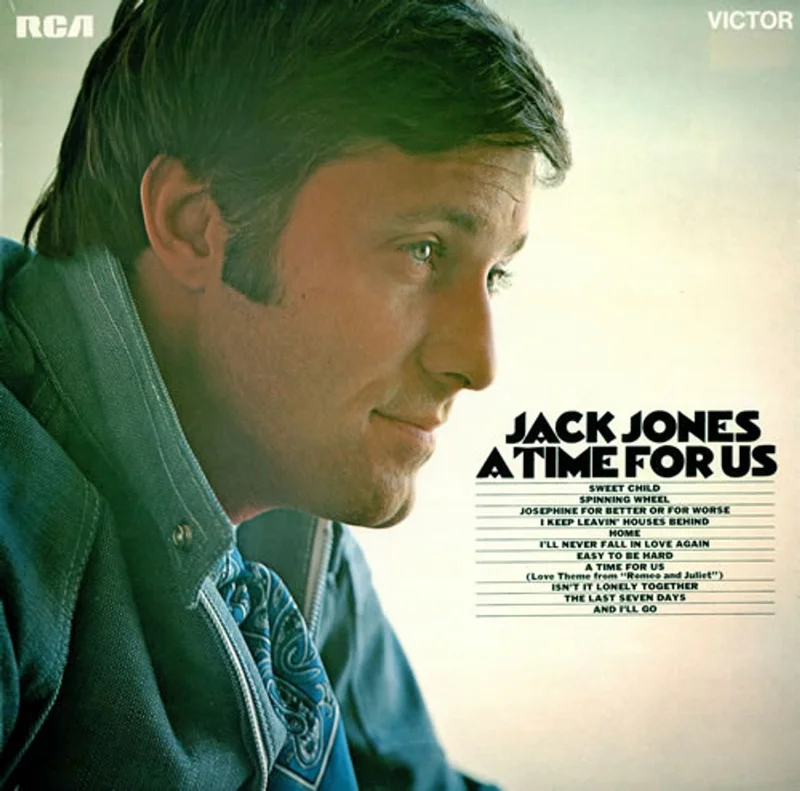 Jack Jones A Time For Us UK Vinyl LP