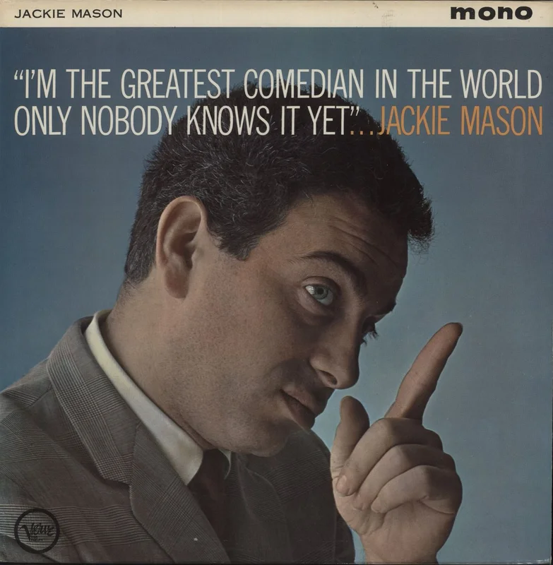 Jackie Mason I'm The Greatest Comedian In The World UK Vinyl LP