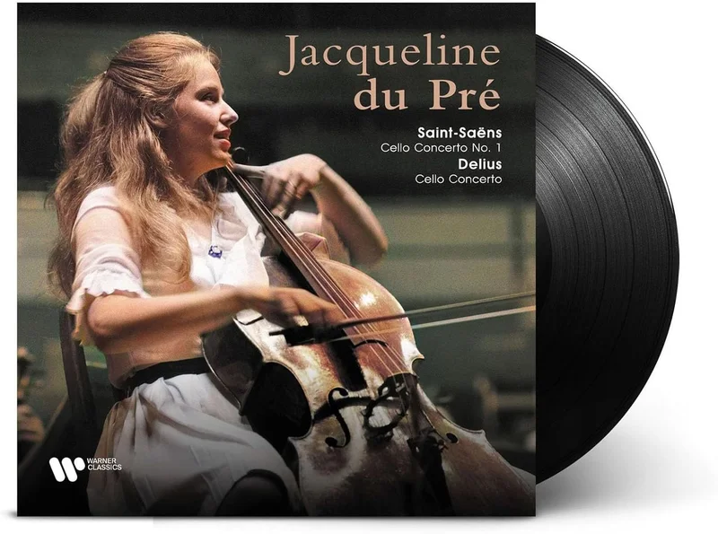 Jacqueline Du Pr Saint-Sans: Cello Concerto No. 1 - Delius: Cello Concerto - Sealed German Vinyl LP