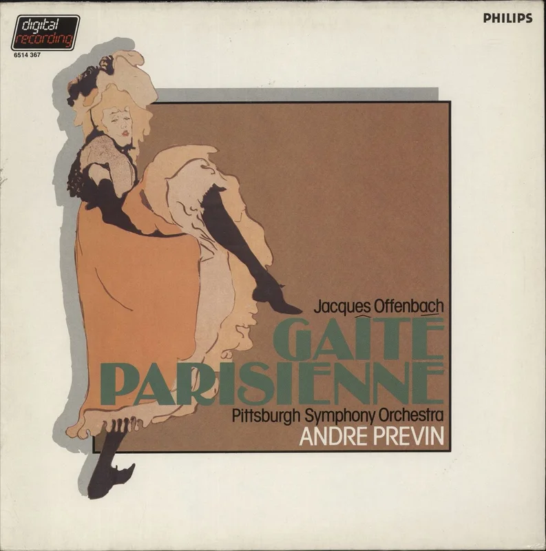 Jacques Offenbach Offenbach: Gat Parisienne Dutch Vinyl LP