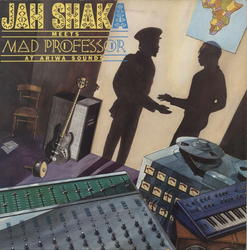 Jah Shaka Jah Shaka Meets Mad Professor At Ariwa Sounds UK Vinyl LP
