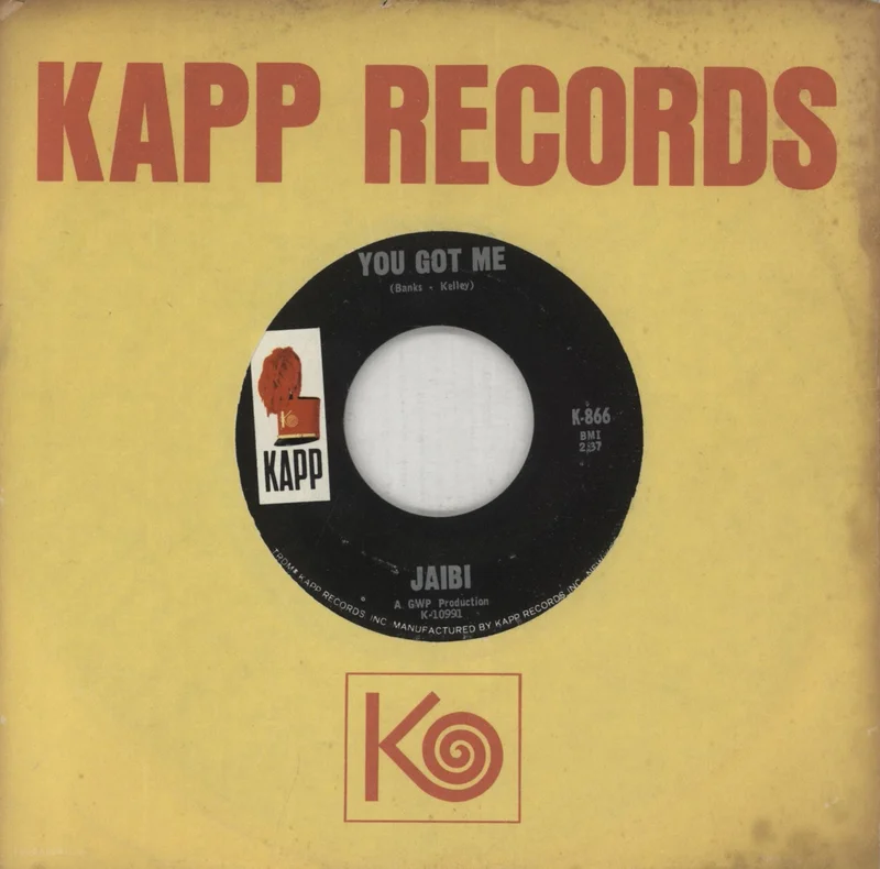 Jaibi You Got Me / What Good Am I US 7" vinyl