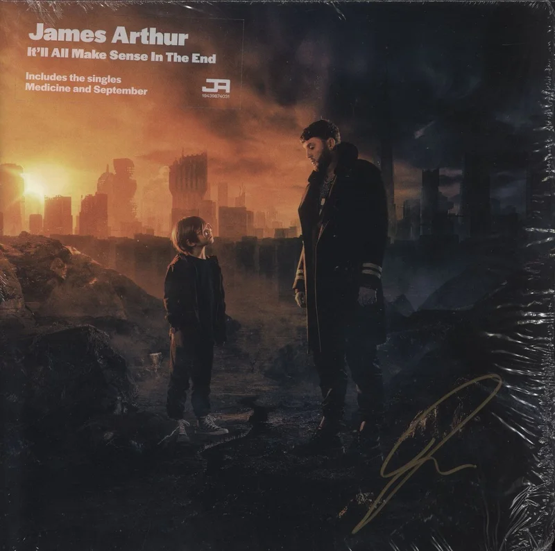 James Arthur It'll All Make Sense In The End - Autographed UK Vinyl LP