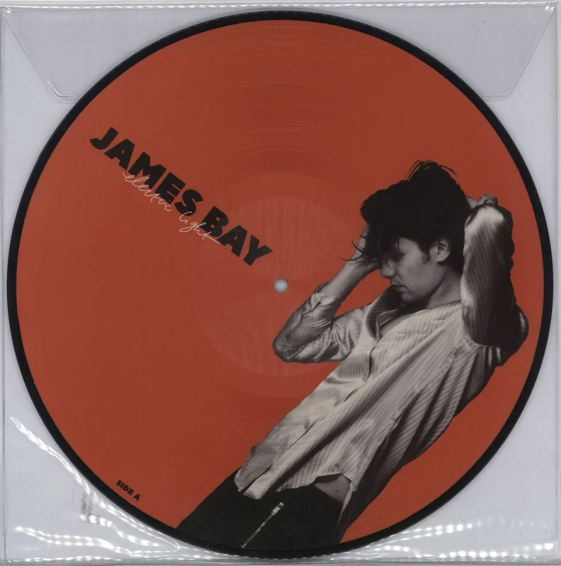 James Bay Electric Light + Autographed Postcard US Picture disc LP