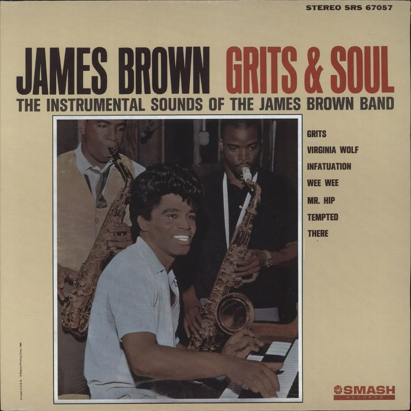 James Brown Grits & Soul (The Instrumental Sounds Of The James Brown Band) US Vinyl LP