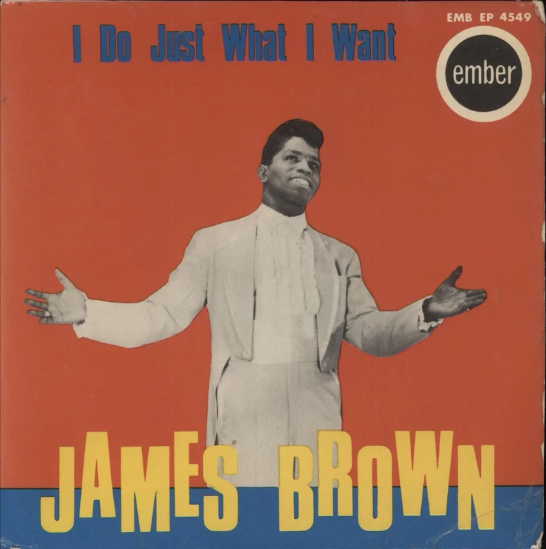 James Brown I Do Just What I Want UK 7" vinyl