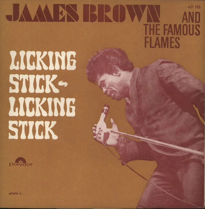 James Brown Licking Stick Licking Stick Part 1 French 7" vinyl