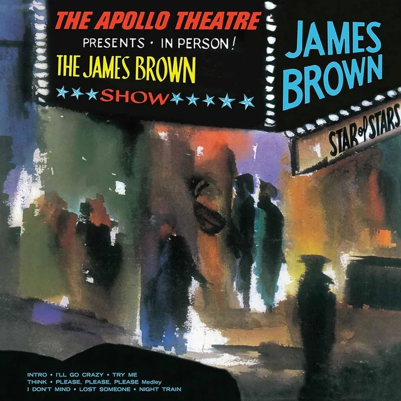 James Brown Live At The Apollo - The Blue Collection Edition - 180 Gram Blue Vinyl - Sealed UK Vinyl LP