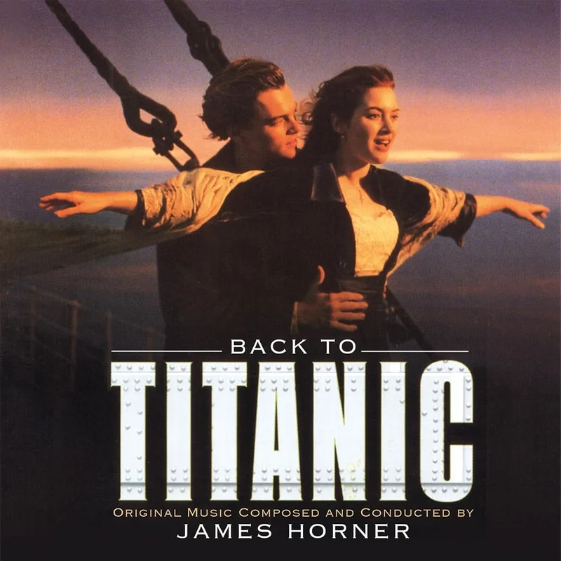James Horner Back To Titanic - 180 Gram Yellow Vinyl - Numbered Edition UK 2-LP vinyl set