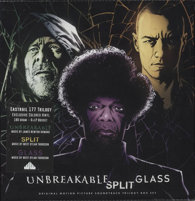 James Newton Howard Eastrail 177 Trilogy Unbreakable / Split / Glass [Original Motion Picture Soundtrack] - Sealed US Vinyl box set