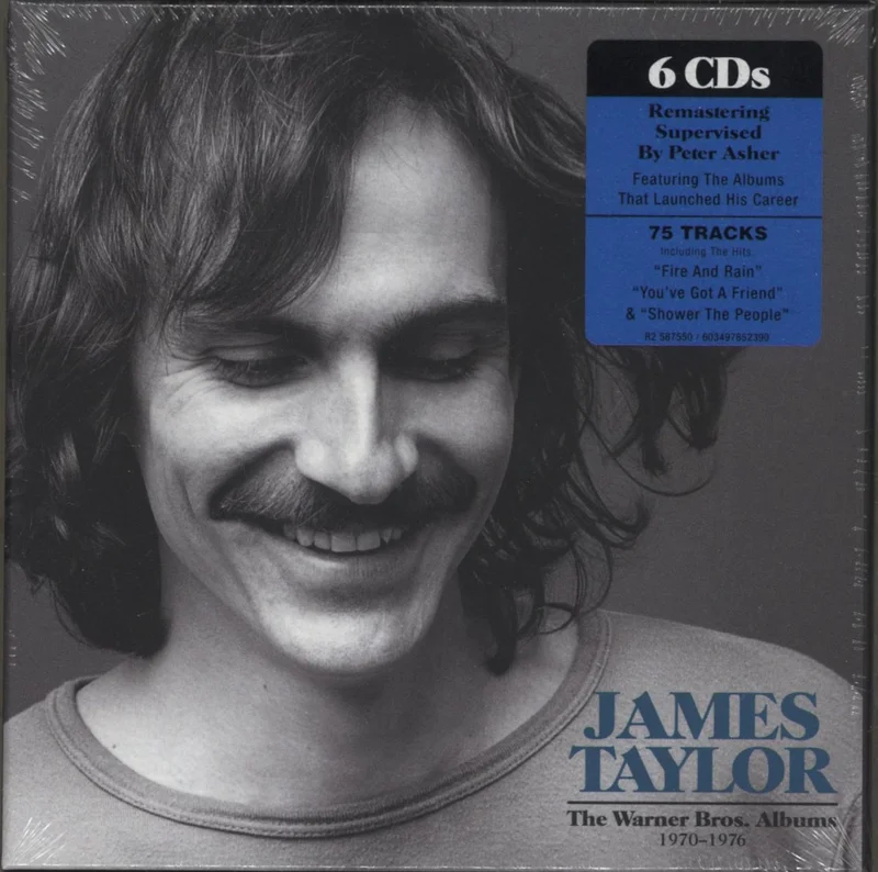 James Taylor The Warner Bros. Albums 1970-1976 UK Cd album box set