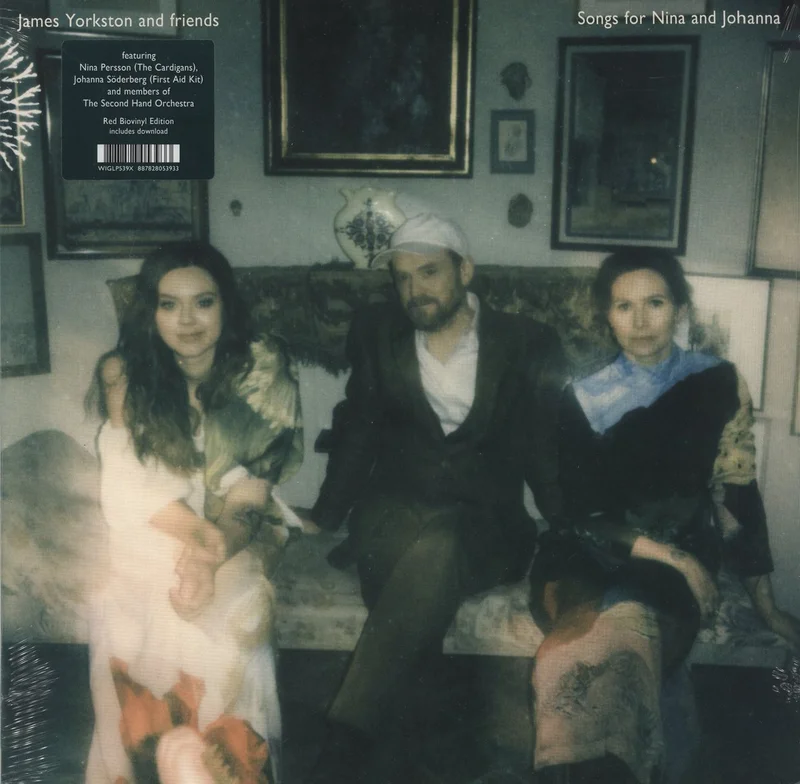 James Yorkston and The Athletes Songs For Nina And Johanna - Red Bio Vinyl - Sealed UK Vinyl LP
