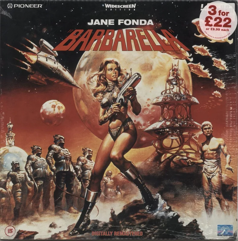 Jane Fonda Barbarella - Sealed European Laserdisc