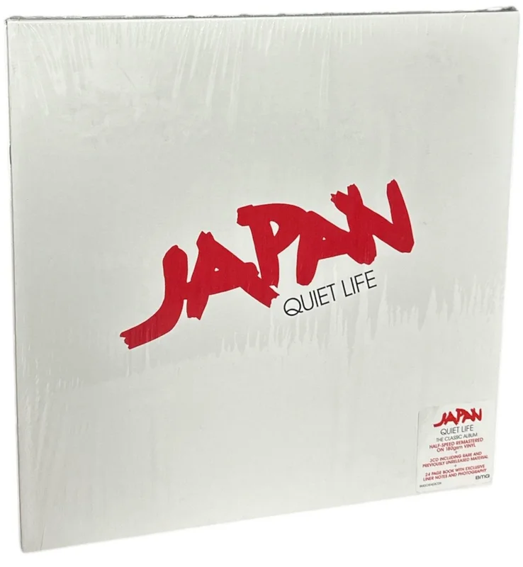 Japan Quiet Life - Deluxe Edition LP+3CD - Shrink UK Cd album box set