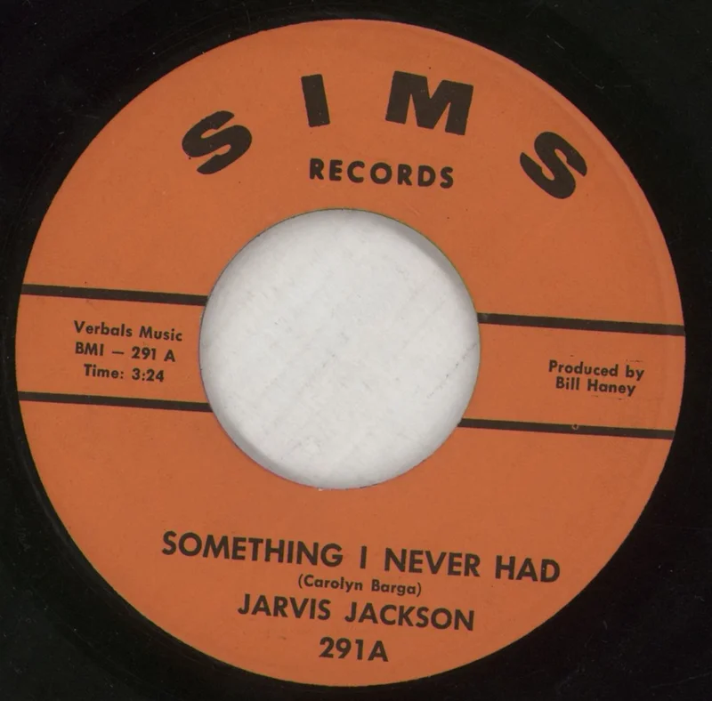 Jarvis Jackson Something I Never Had / The Long John US 7" vinyl
