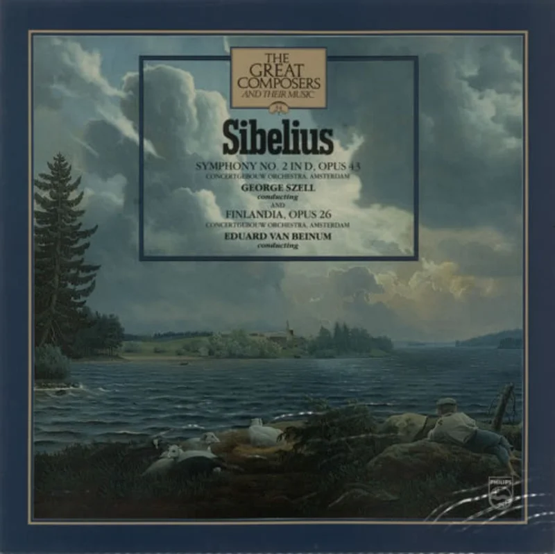 Jean Sibelius Symphony No. 2 In D Minor, Opus 43 / Finlandia, Opus 26 UK Vinyl LP