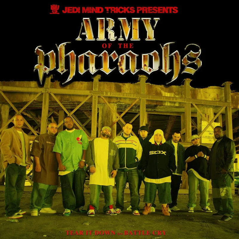 Jedi Mind Tricks Presents: Army of the Pharaohs - Tear It Down/ Battle Cry - Yellow Vinyl 12"
