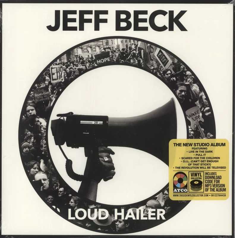 Jeff Beck Loud Haller - Sealed UK Vinyl LP
