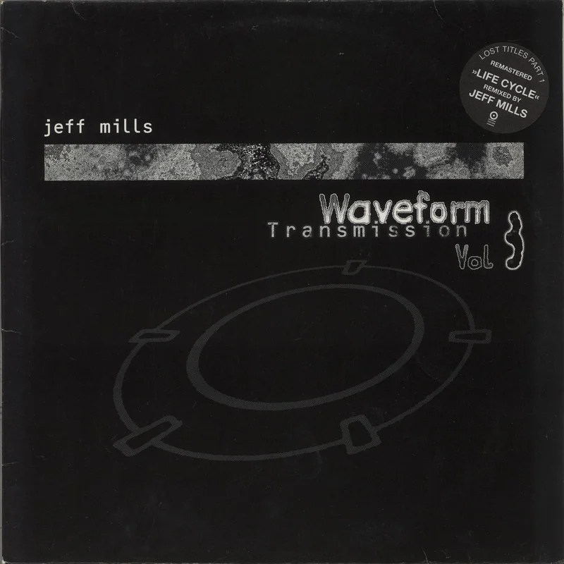 Jeff Mills Waveform Transmissions Vol 3 German 2-LP vinyl set