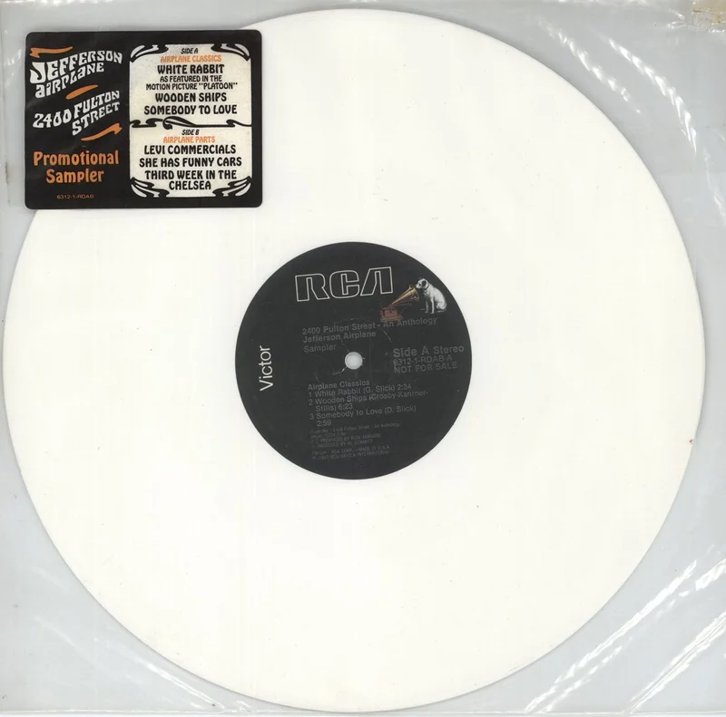 Jefferson Airplane 2400 Fulton Street - An Anthology Sampler US Vinyl LP