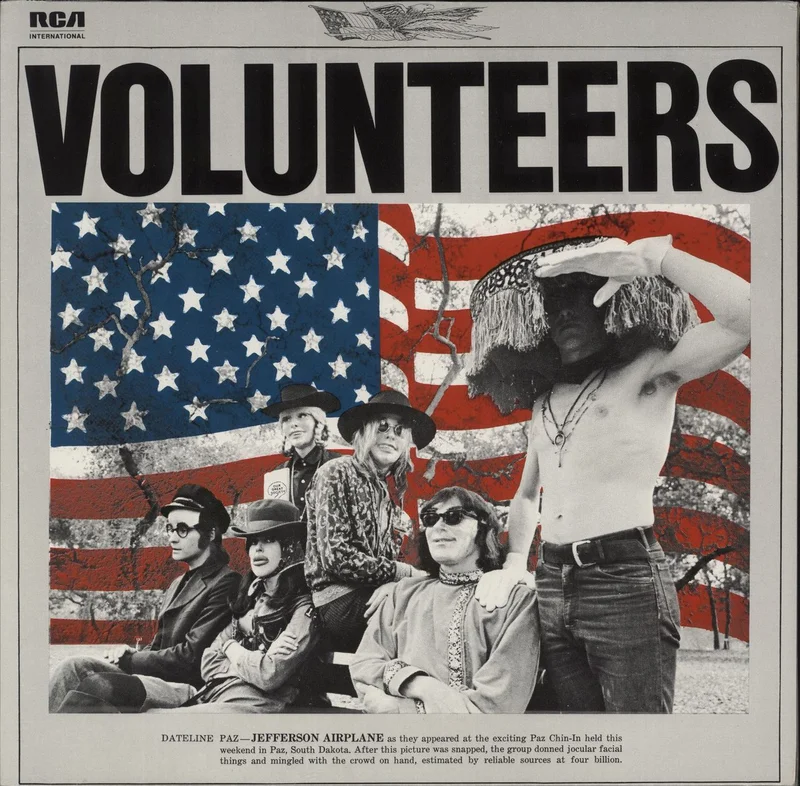 Jefferson Airplane Volunteers German Vinyl LP
