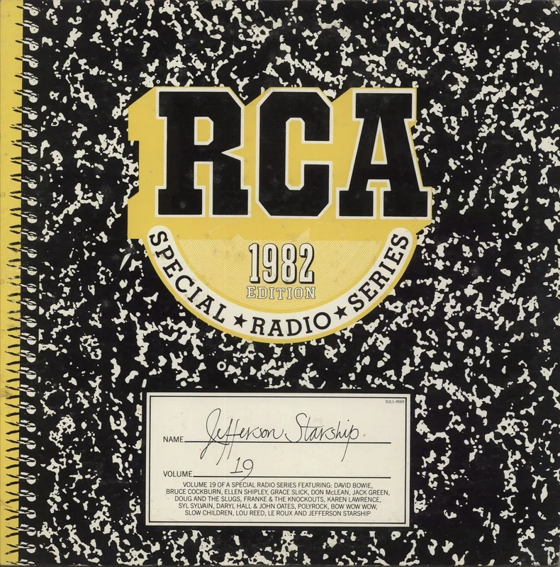 Jefferson Starship RCA Special Radio Series Volume 19 US Vinyl LP